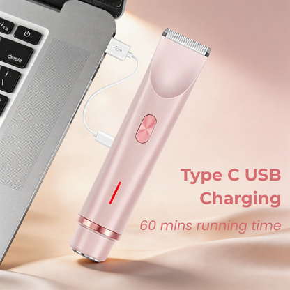 SilkGuard™ - 2-in-1 Painless Hair Trimmer