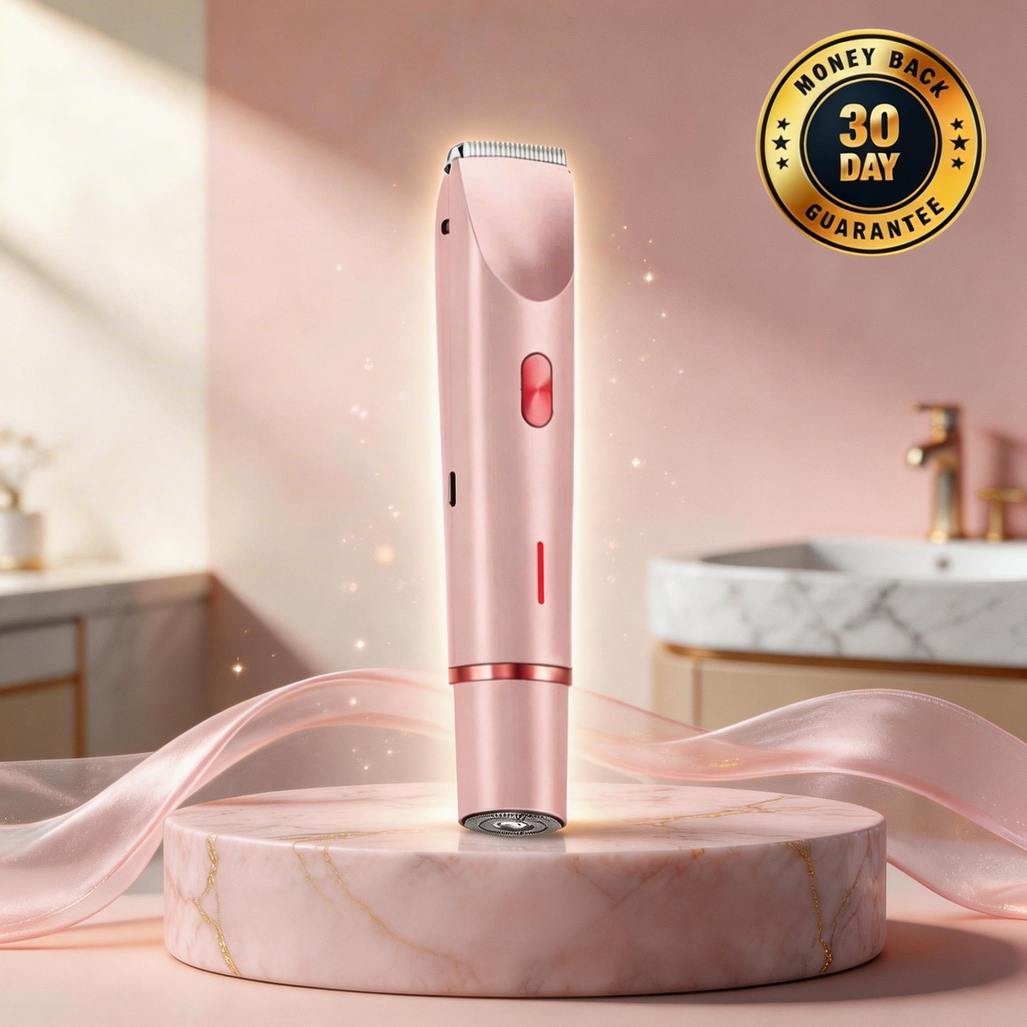 SilkGuard™ - 2-in-1 Painless Hair Trimmer